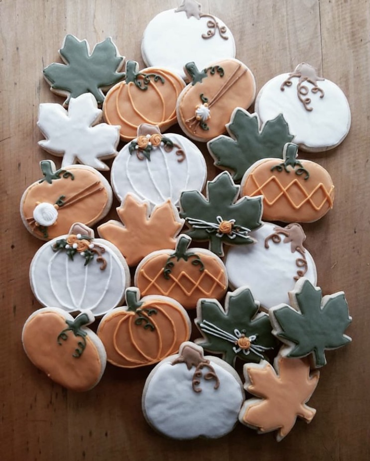 Fall cookies