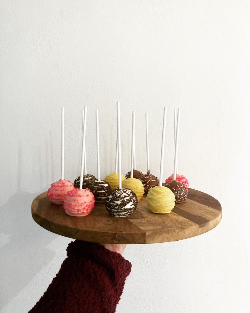 Assortment of cake pops